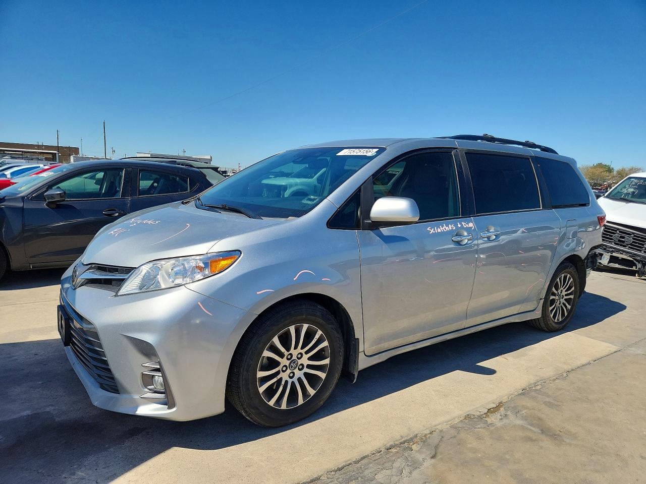 2019 TOYOTA SIENNA XLE 8-PASSENGER | 5TDYZ3DC8KS985095 | UPCARS