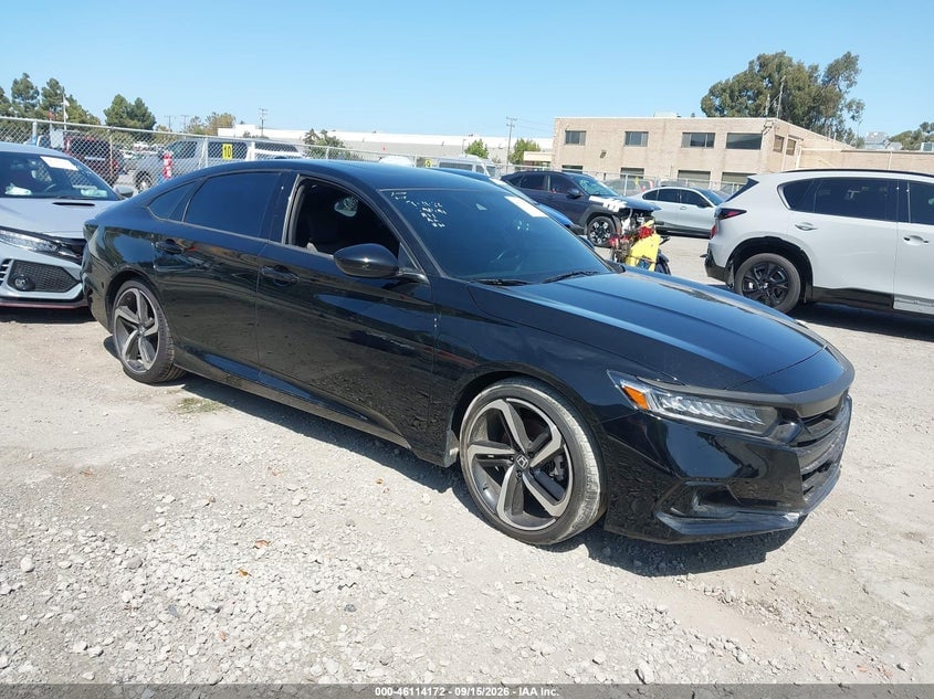 2022 HONDA ACCORD SPORT 2.0T | 1HGCV2F39NA015949 | UPCARS