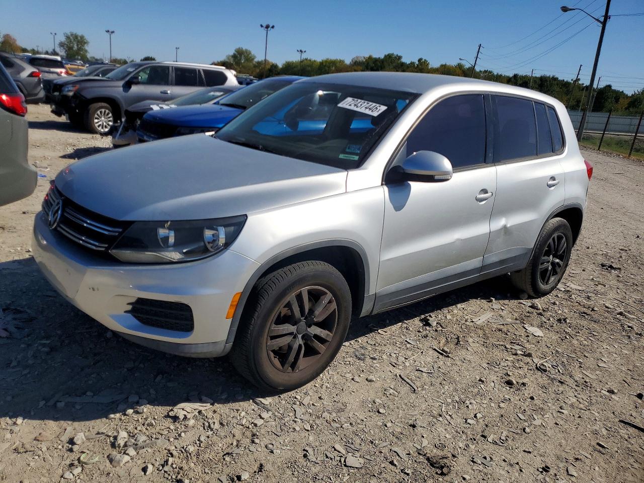 2013 VOLKSWAGEN TIGUAN S | WVGBV3AX0DW579531 | UPCARS