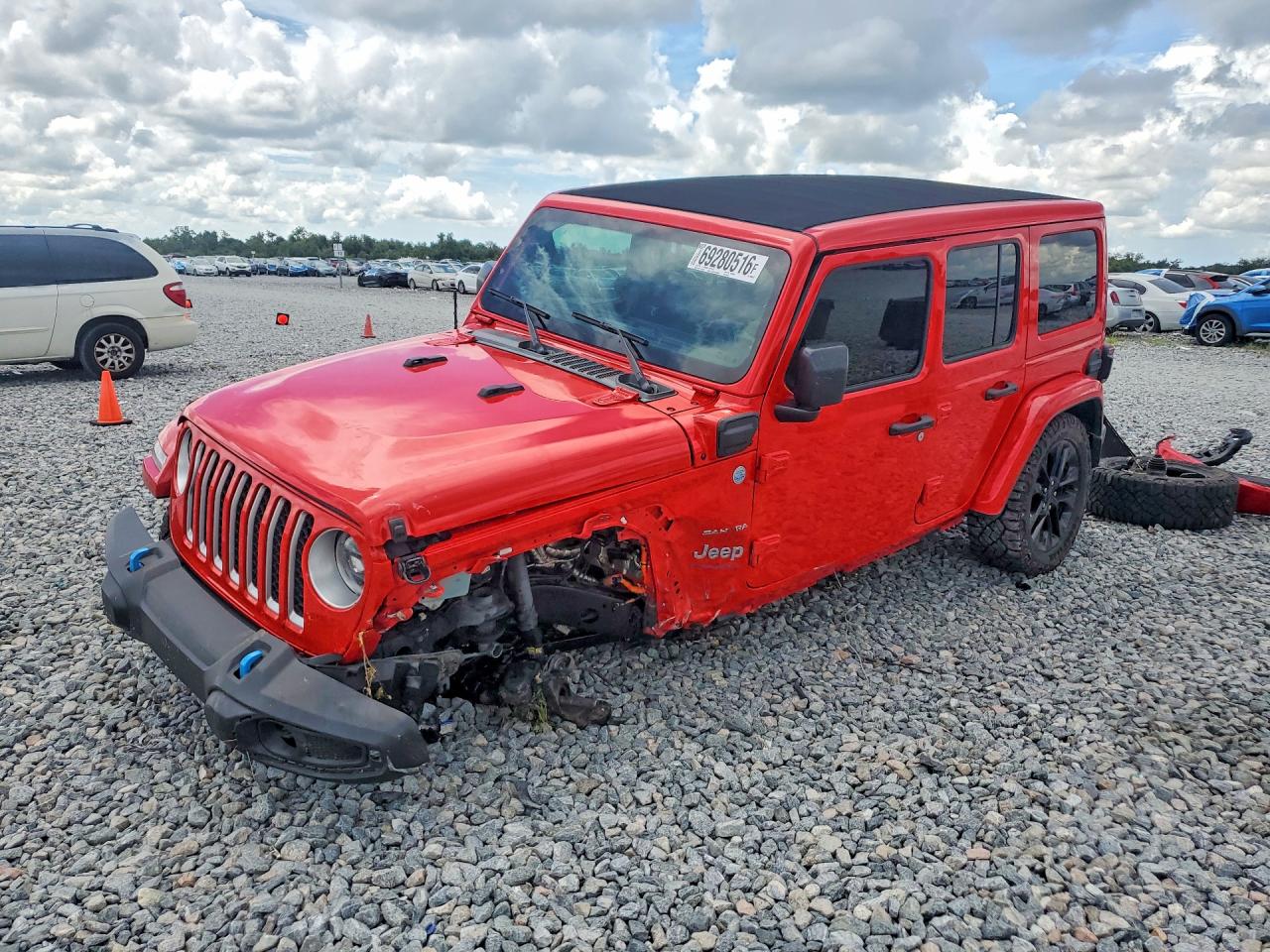 2023 JEEP WRANGLER SAHARA 4XE | 1C4JJXP6XPW529452 | UPCARS