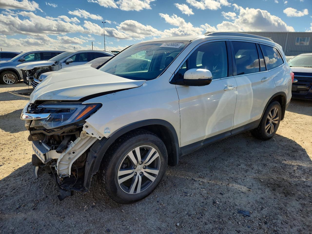 2017 HONDA PILOT EXL | 5FNYF6H87HB503925 | UPCARS