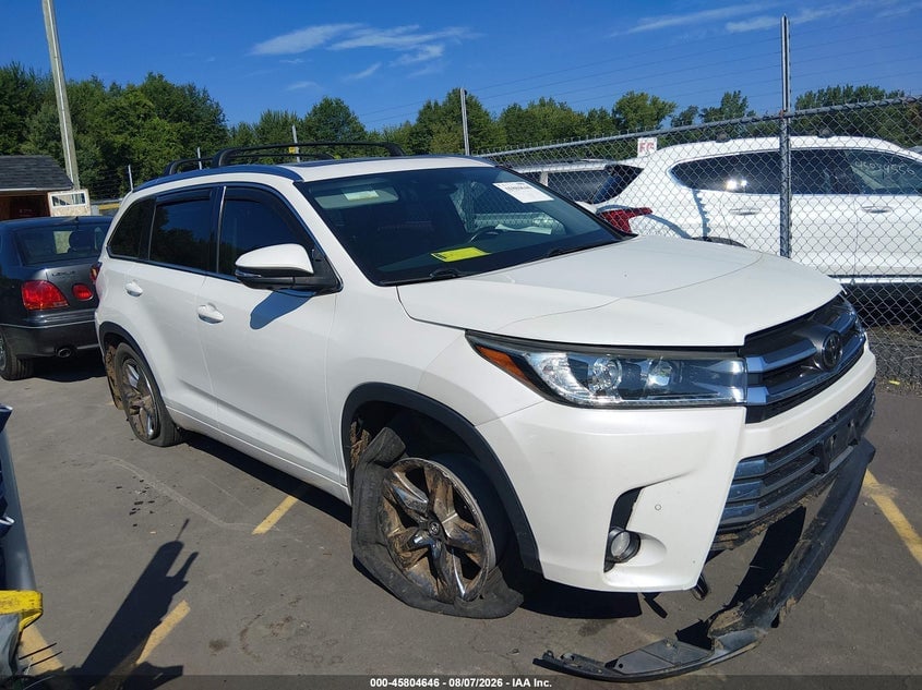 2017 TOYOTA HIGHLANDER LIMITED PLATINUM | 5TDDZRFH1HS404281 | UPCARS