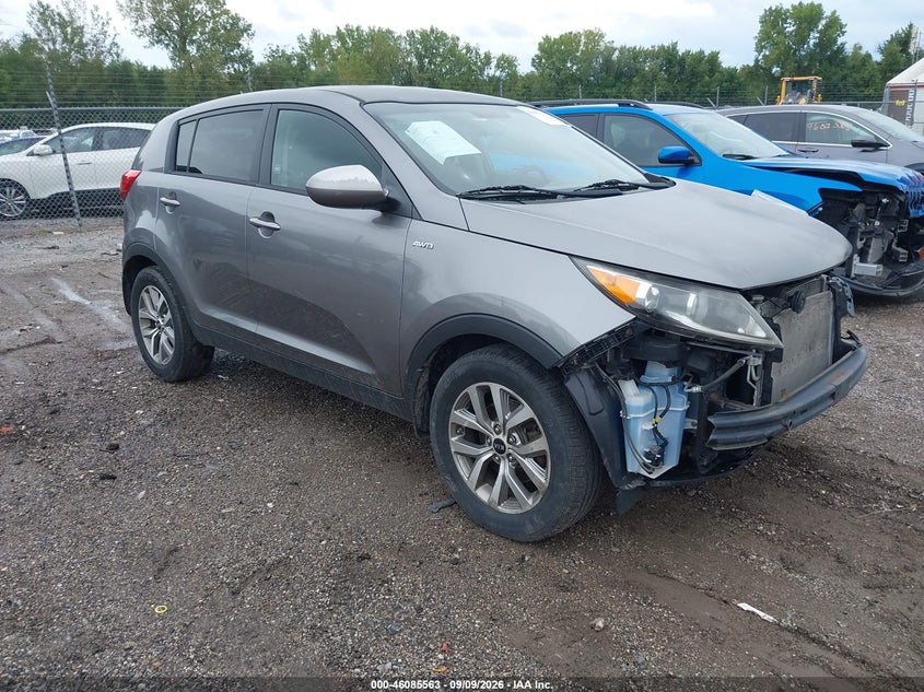 2016 KIA SPORTAGE LX | KNDPBCACXG7807985 | UPCARS