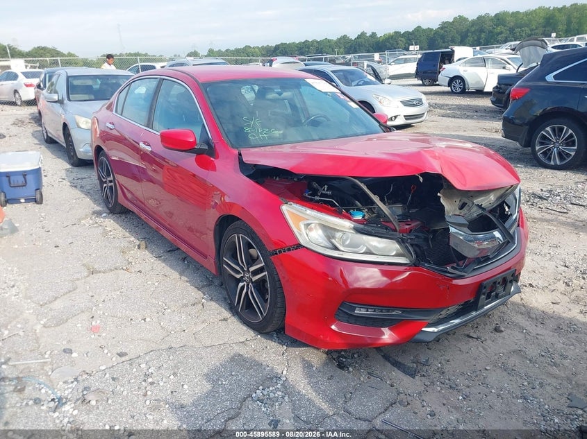 2017 HONDA ACCORD SPORT SE | 1HGCR2F19HA087063 | UPCARS