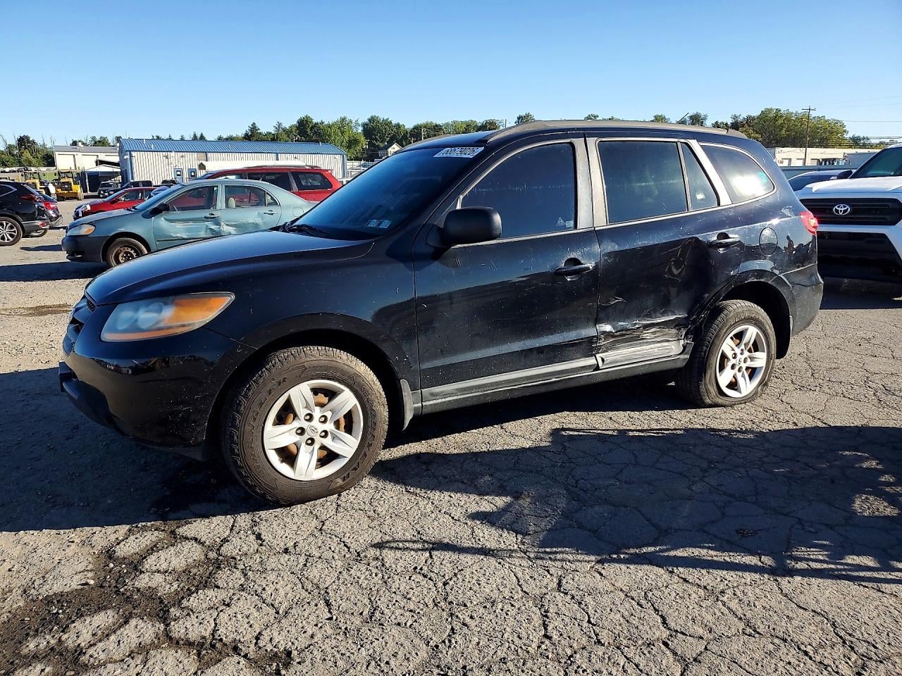 2009 HYUNDAI SANTA FE GLS | 5NMSG13D79H254598 | UPCARS