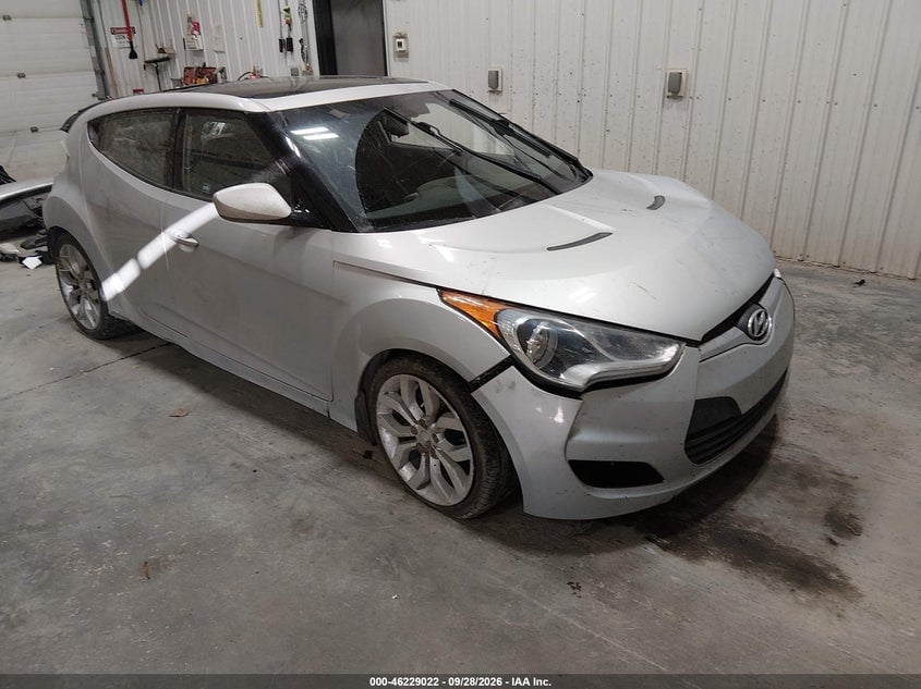 2012 HYUNDAI VELOSTER BASE W/BLACK | KMHTC6AD0CU070244 | UPCARS