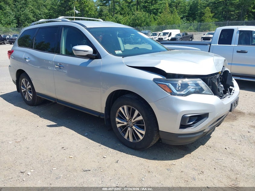 2019 NISSAN PATHFINDER SV | 5N1DR2MM2KC592806 | UPCARS