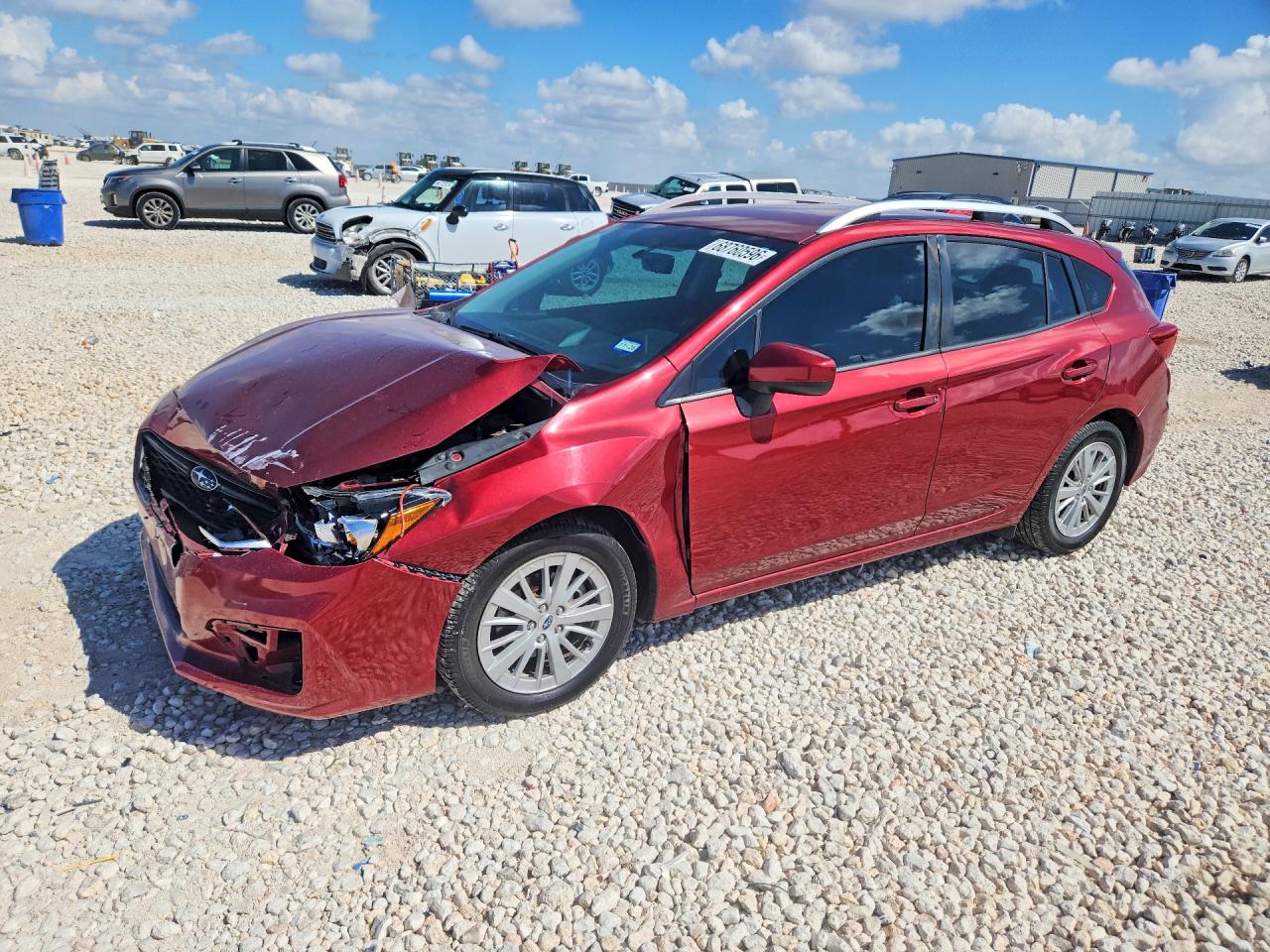 2018 SUBARU IMPREZA PREMIUM | 4S3GTAB6XJ3701738 | UPCARS
