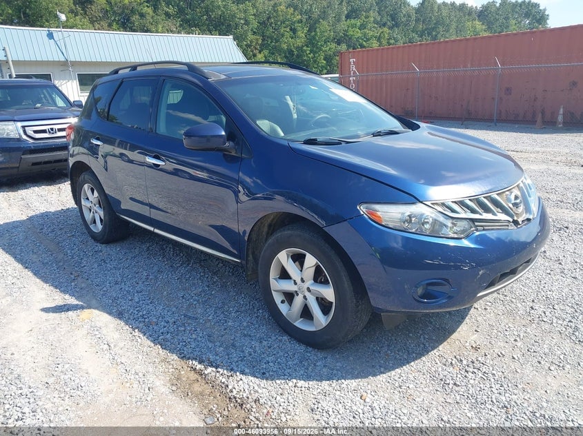 2009 NISSAN MURANO SL | JN8AZ18W89W149649 | UPCARS