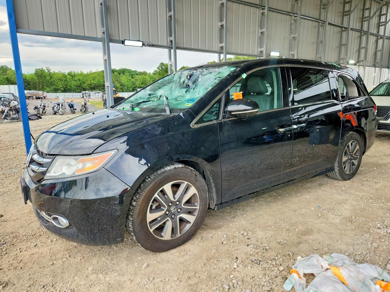 2016 HONDA ODYSSEY TOURING | 5FNRL5H98GB108294 | UPCARS