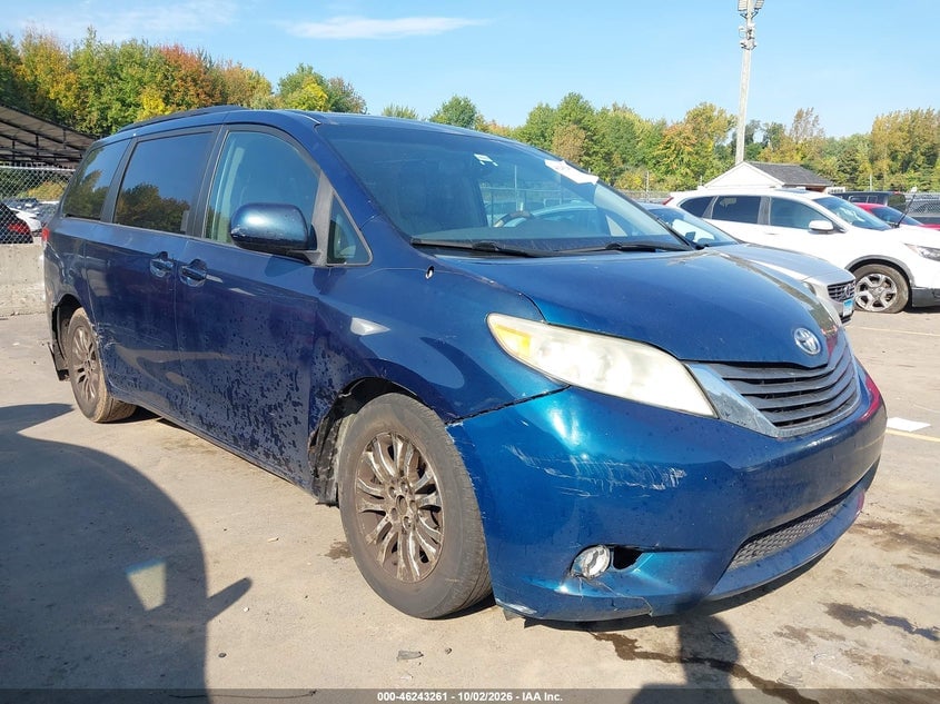 2011 TOYOTA SIENNA XLE V6 | 5TDYK3DC9BS135321 | UPCARS