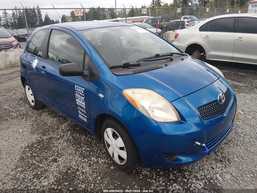 2007 TOYOTA YARIS CE/RS | JTDJT923675054889 | UPCARS