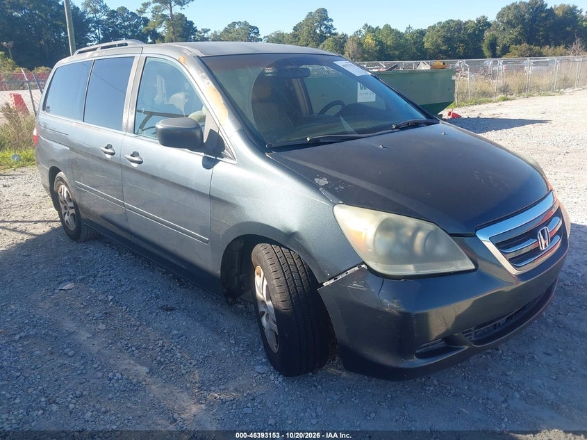 2005 HONDA ODYSSEY EX | 5FNRL38455B007106 | UPCARS