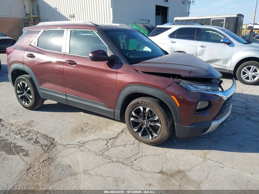 2022 CHEVROLET TRAILBLAZER FWD LT | KL79MPSL0NB042558 | UPCARS