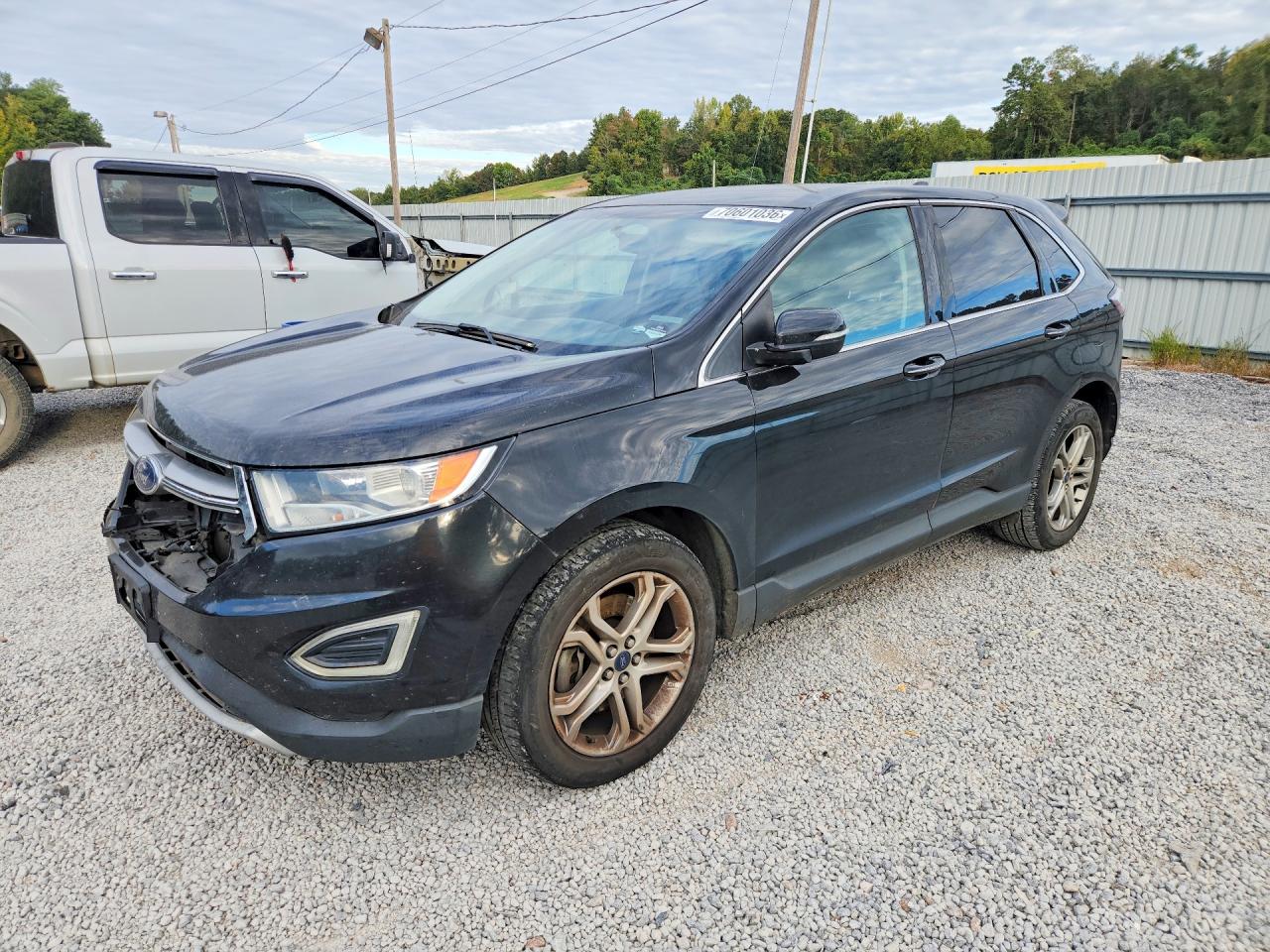 2015 FORD EDGE TITANIUM | 2FMTK4K98FBB28743 | UPCARS