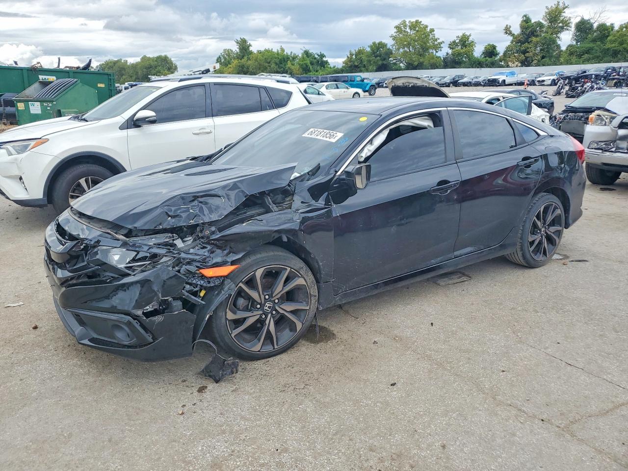 2021 HONDA CIVIC SPORT | 2HGFC2F82MH555125 | UPCARS