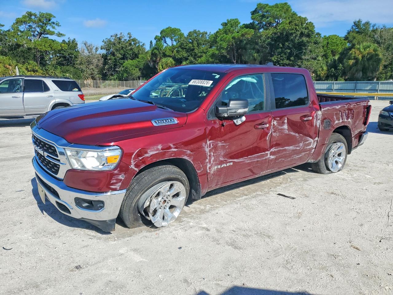 2022 RAM 1500 BIG HORN/LONE STAR | 1C6RREFT4NN124799 | UPCARS