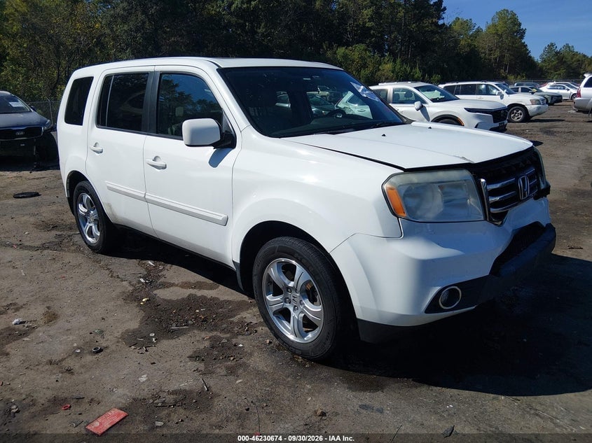 2014 HONDA PILOT EX-L | 5FNYF3H57EB025022 | UPCARS