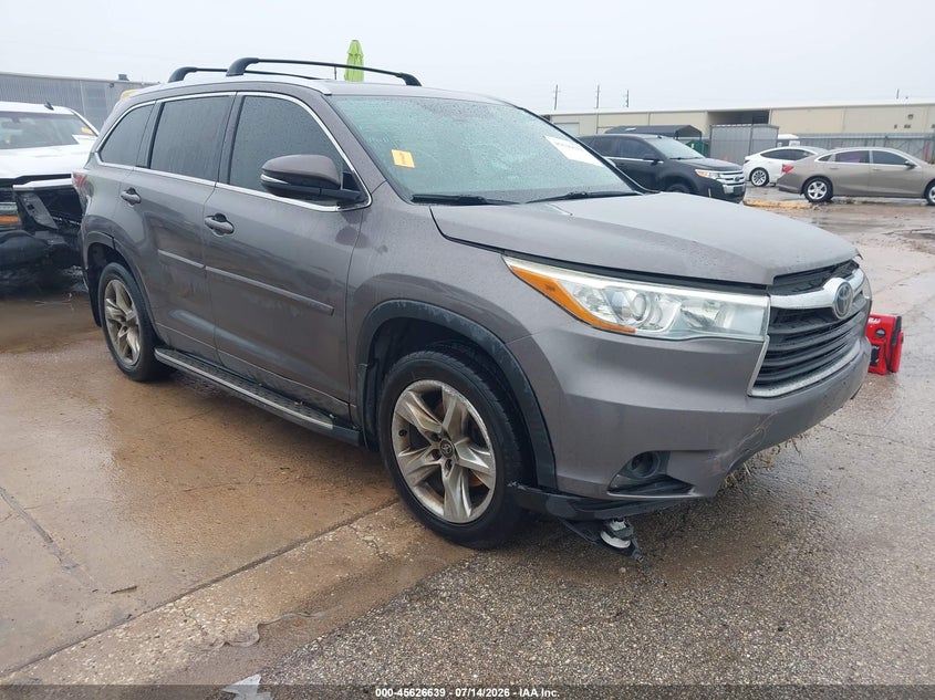 2016 TOYOTA HIGHLANDER LIMITED PLATINUM V6 | 5TDYKRFH3GS150786 | UPCARS