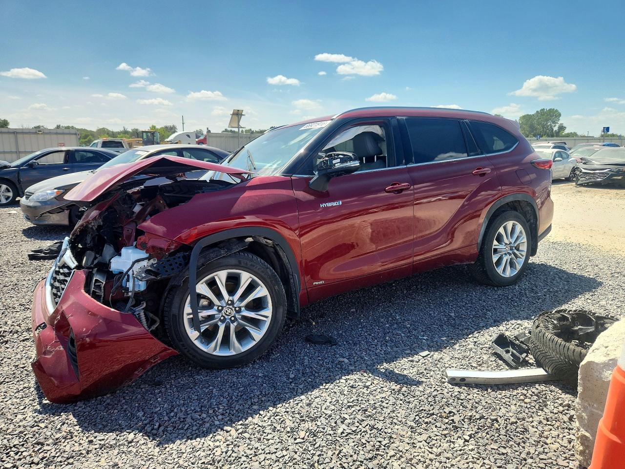 2021 TOYOTA HIGHLANDER LIMITED | 5TDXBRCH9MS522840 | UPCARS
