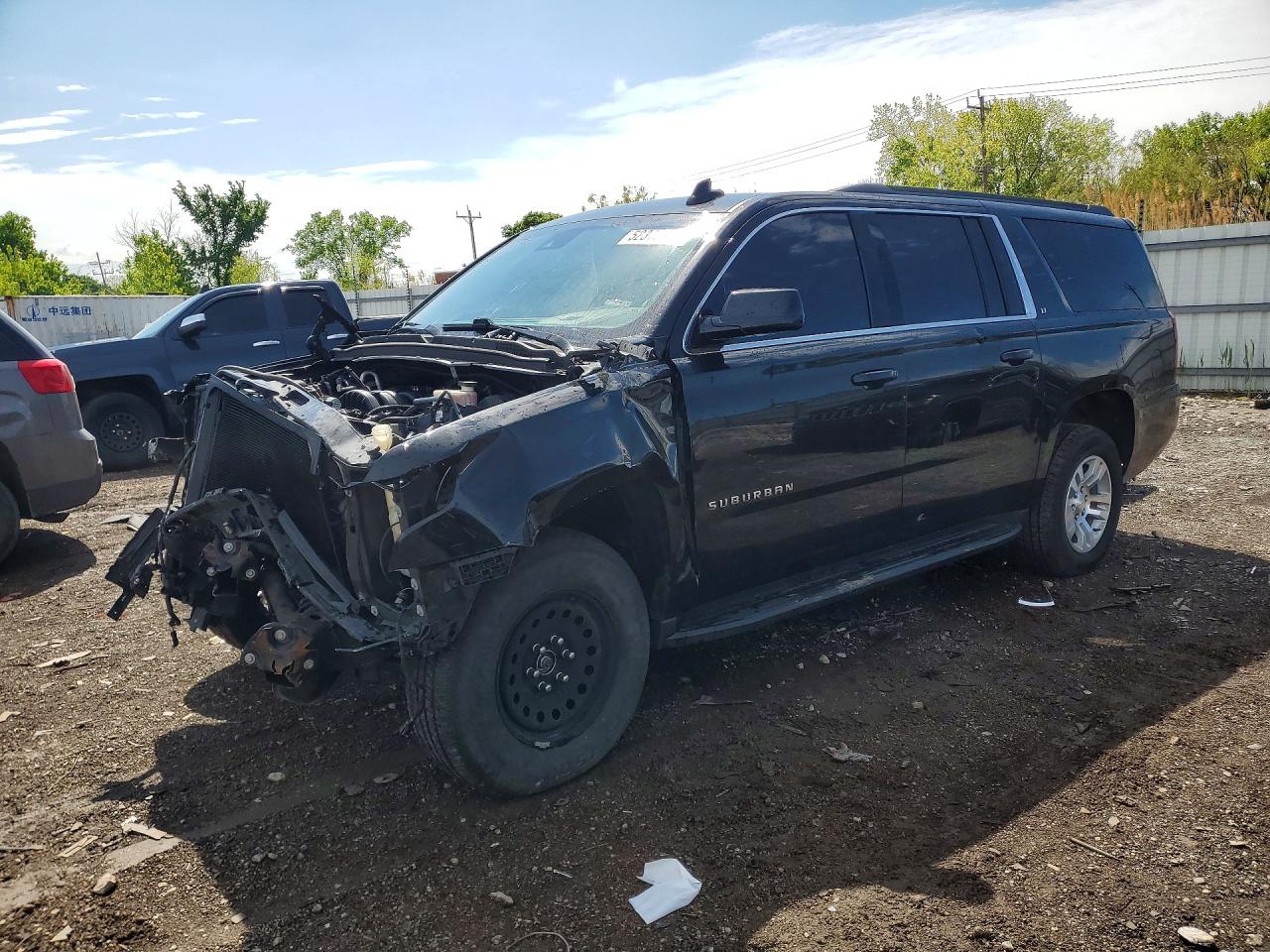 2019 CHEVROLET SUBURBAN K1500 LT | 1GNSKHKC6KR383313 | UPCARS