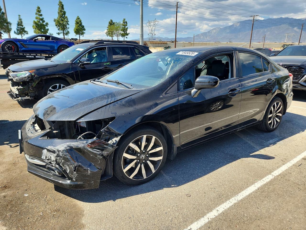 2015 HONDA CIVIC EXL | 2HGFB2F99FH512626 | UPCARS