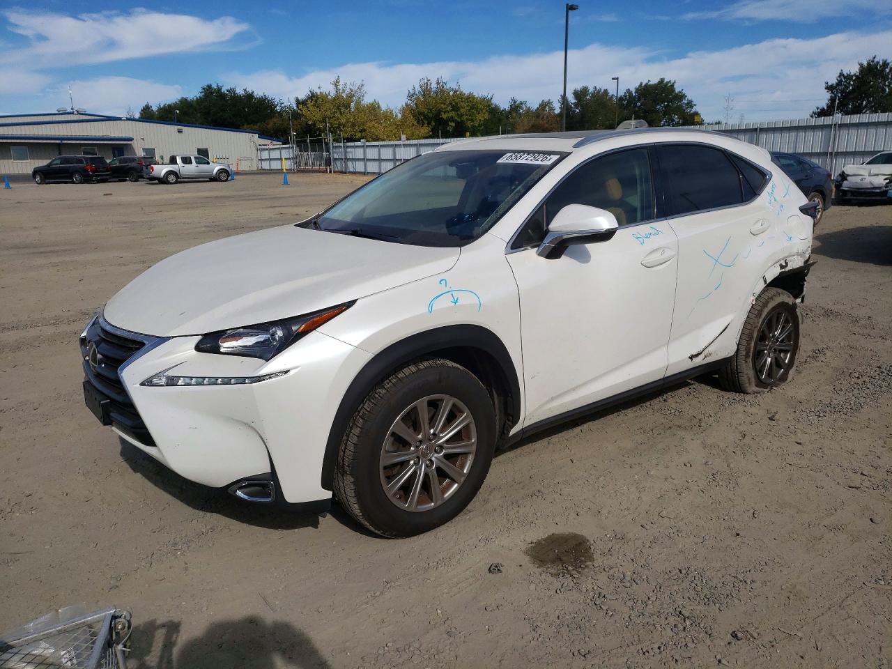 2015 LEXUS NX 200T | JTJBARBZ1F2033945 | UPCARS