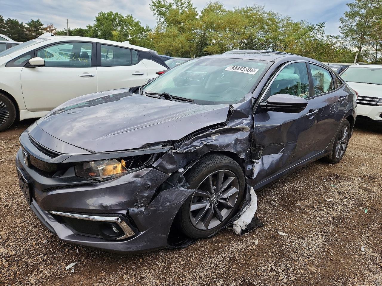 2019 HONDA CIVIC EX | 19XFC1F30KE014760 | UPCARS