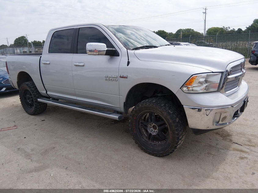 2018 RAM 1500 LONE STAR SILVER  4X4 5'7 BOX | 1C6RR7LT6JS159503 | UPCARS