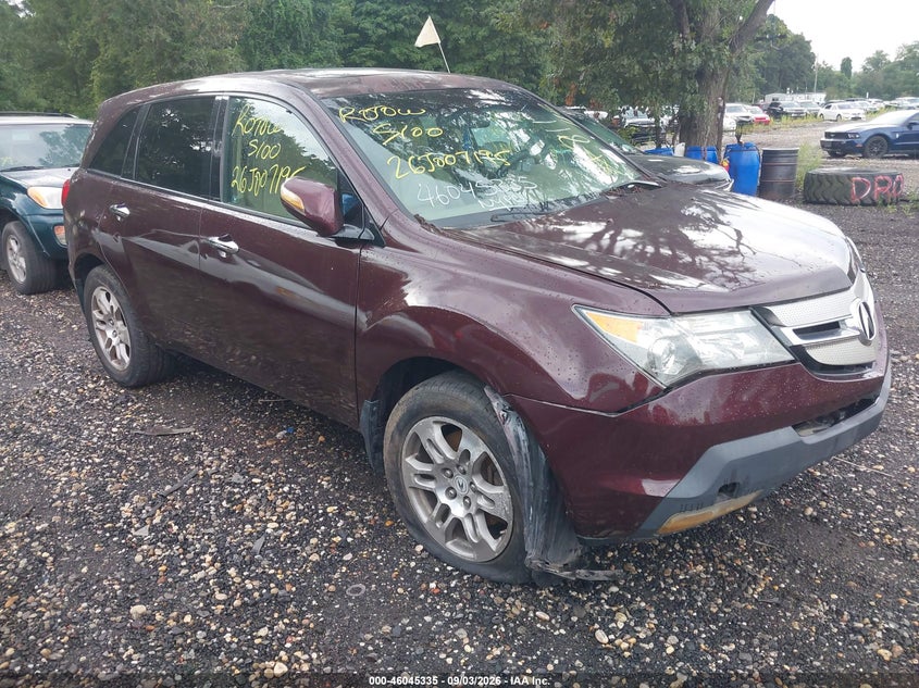 2009 ACURA MDX TECHNOLOGY PACKAGE | 2HNYD28429H534176 | UPCARS
