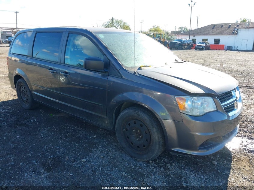 2016 DODGE GRAND CARAVAN SE | 2C4RDGBG6GR143503 | UPCARS