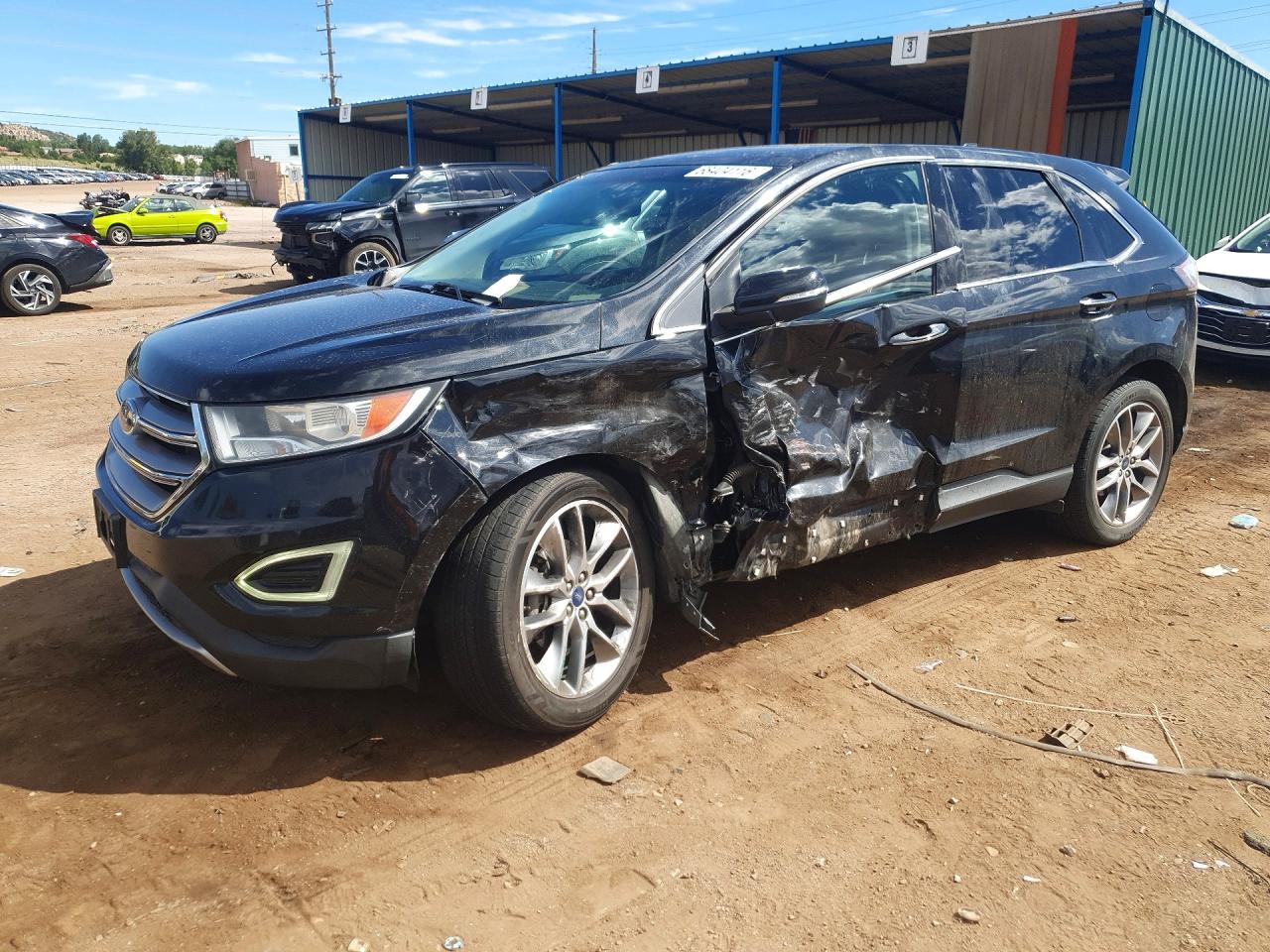 2015 FORD EDGE TITANIUM | 2FMTK3K96FBB92399 | UPCARS