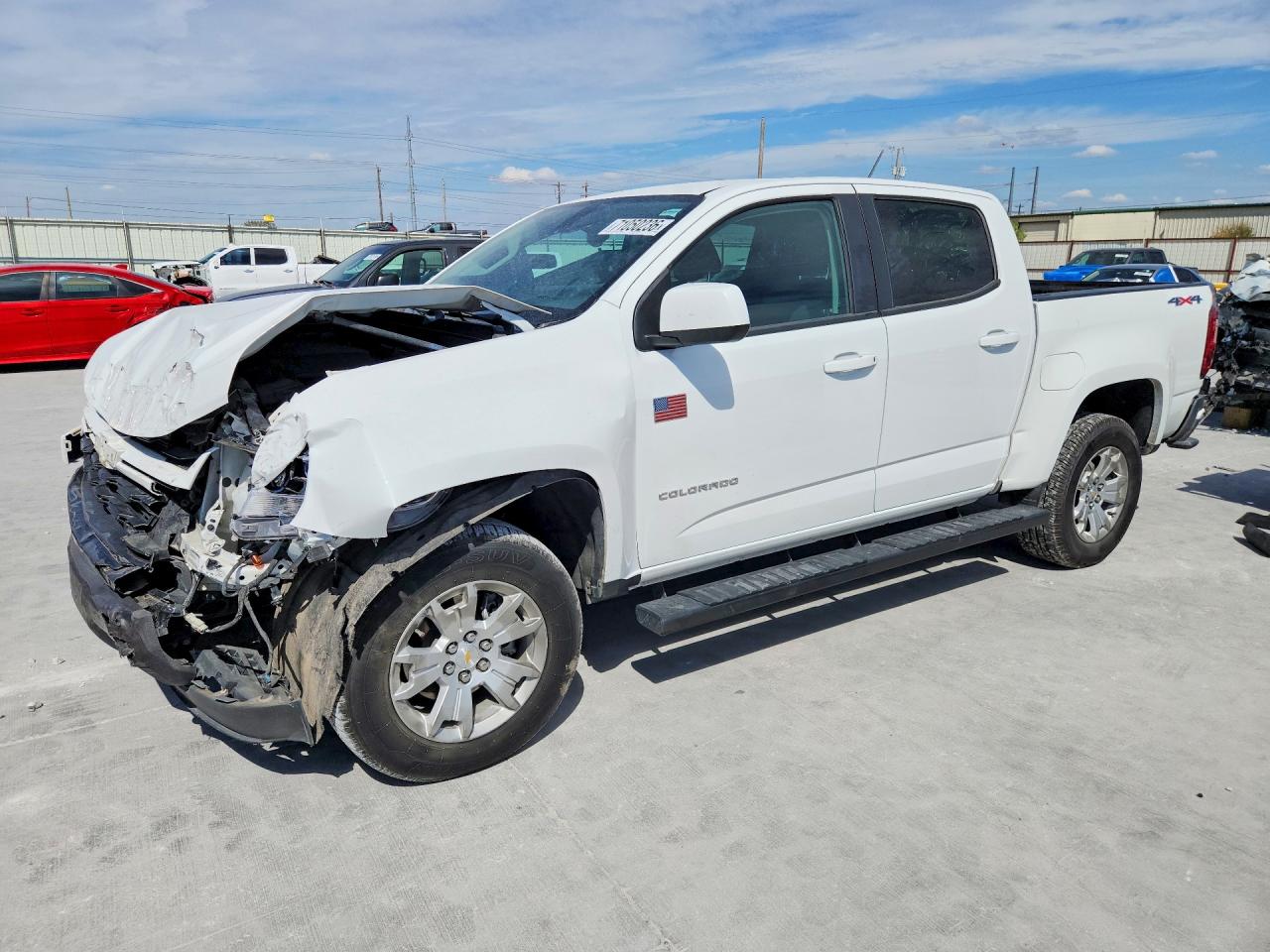 2022 CHEVROLET COLORADO LT | 1GCGTCEN9N1295452 | UPCARS
