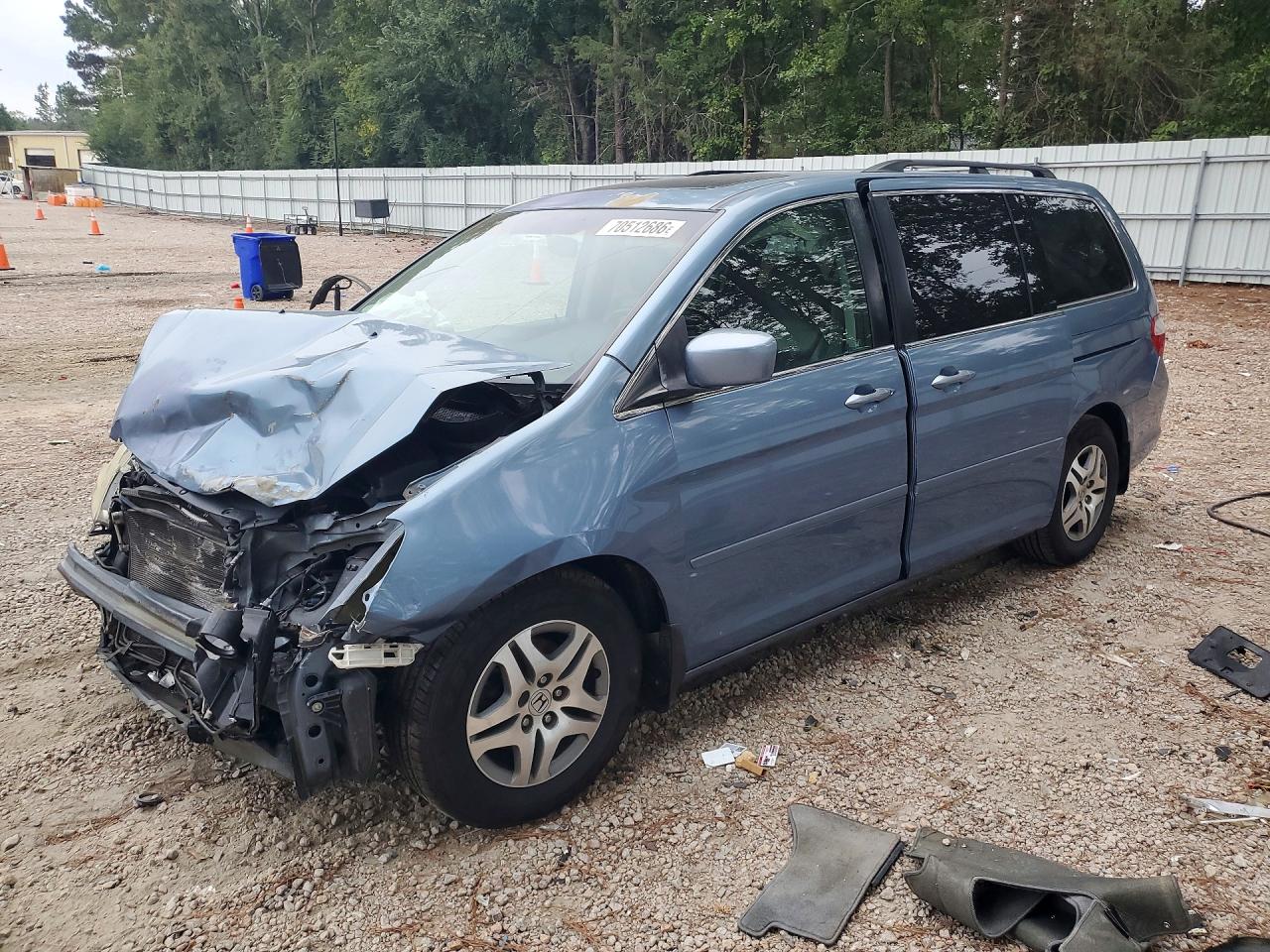 2007 HONDA ODYSSEY EXL | 5FNRL38727B018318 | UPCARS