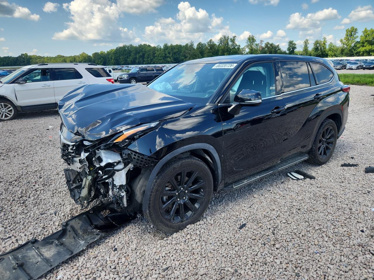 2022 TOYOTA HIGHLANDER L | 5TDCZRAH5NS102636 | UPCARS