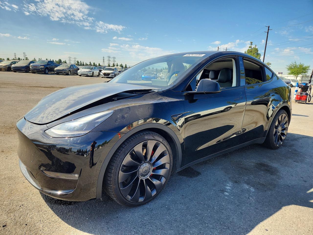 2022 TESLA MODEL Y | 7SAYGDEF4NF390809 | UPCARS