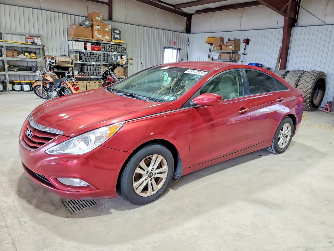 2013 HYUNDAI SONATA GLS | 5NPEB4AC0DH759658 | UPCARS