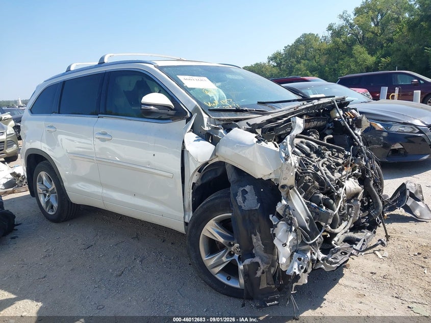 2016 TOYOTA HIGHLANDER LIMITED V6 | 5TDDKRFH1GS261352 | UPCARS