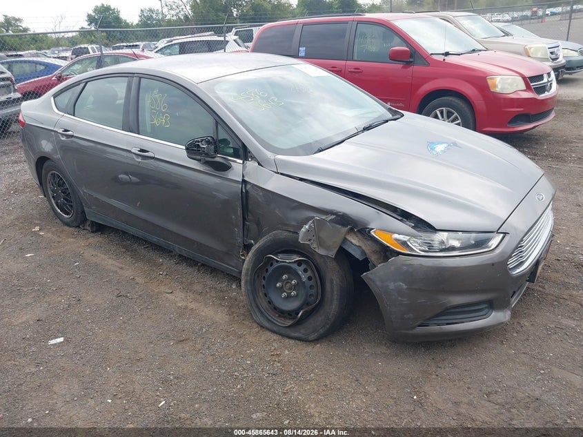2013 FORD FUSION S | 3FA6P0G79DR168434 | UPCARS