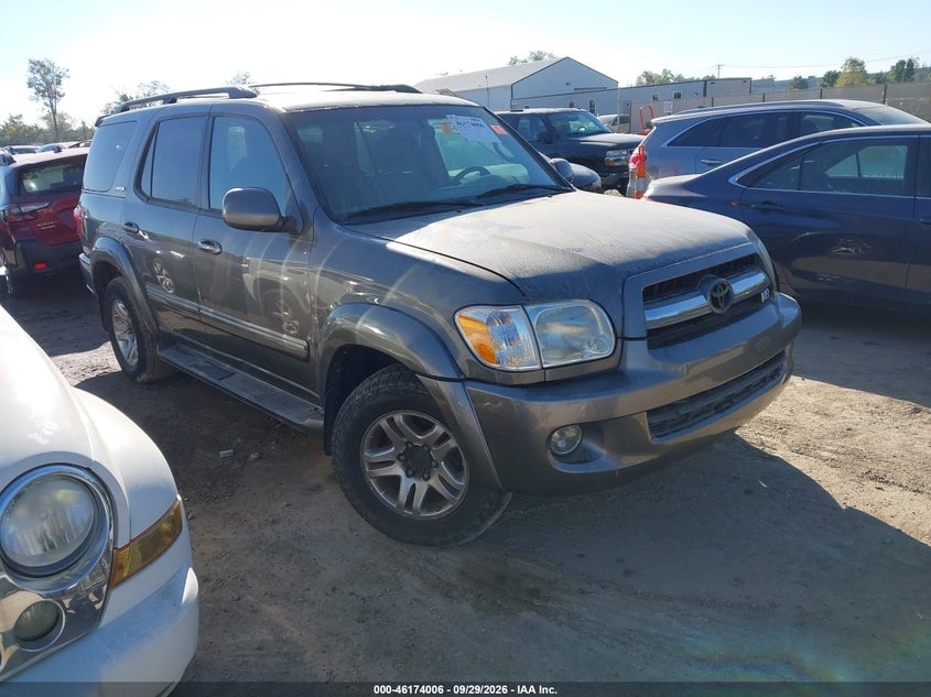 2006 TOYOTA SEQUOIA LIMITED V8 | 5TDBT48A76S262866 | UPCARS