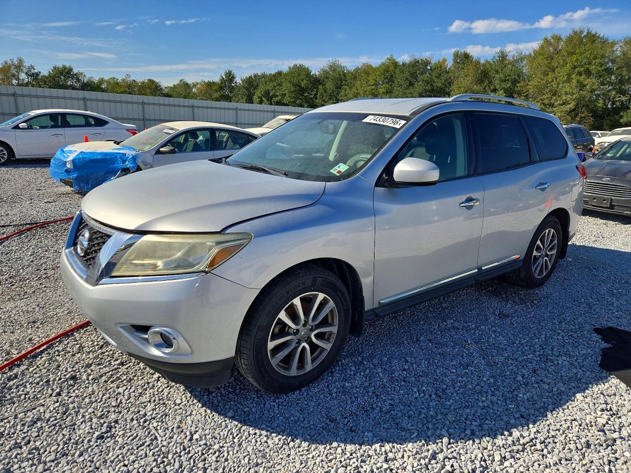 2014 NISSAN PATHFINDER SL | 5N1AR2MN8EC673230 | UPCARS