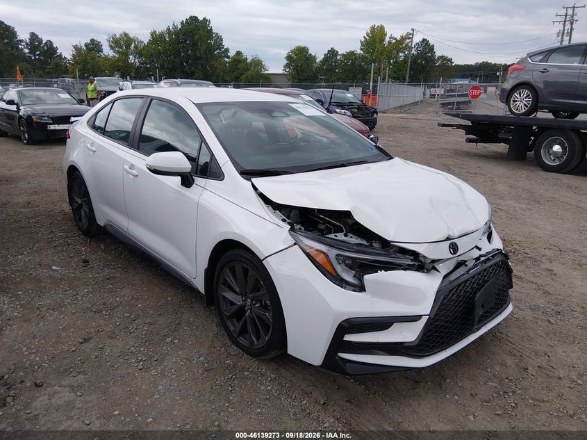 2025 TOYOTA COROLLA SE | 5YFS4MCE1SP246270 | UPCARS