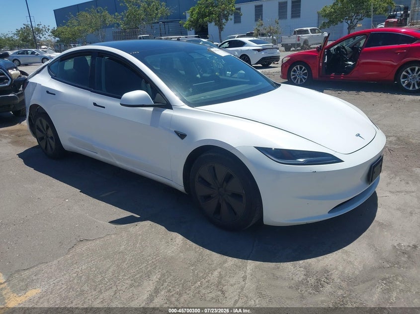 2024 TESLA MODEL 3 LONG RANGE DUAL MOTOR ALL-WHEEL DRIVE/REAR-WHEEL DRIVE | 5YJ3E1EAXRF767679 | UPCARS