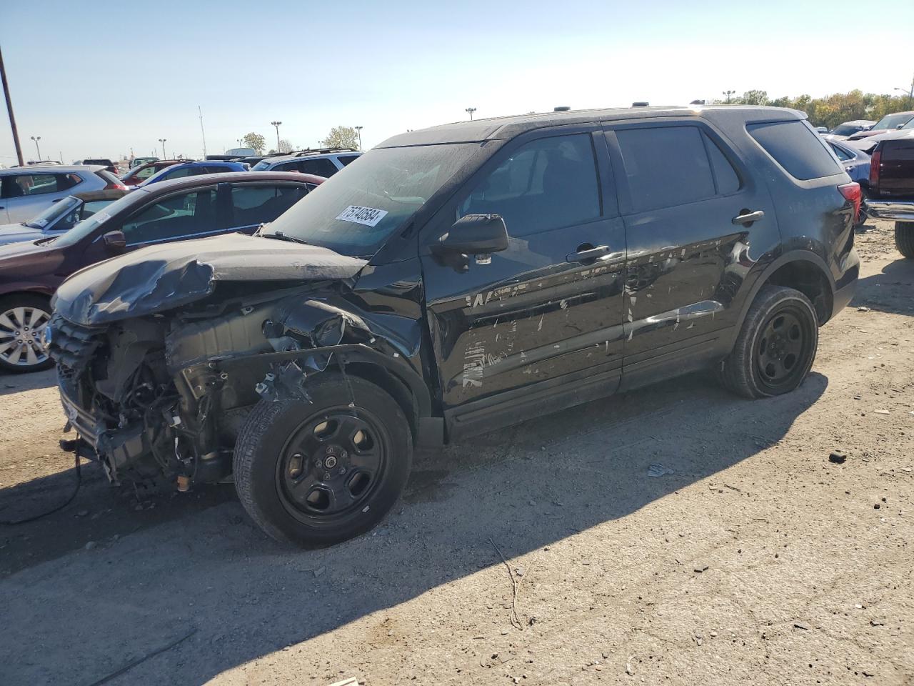 2017 FORD EXPLORER POLICE INTERCEPTOR | 1FM5K8AR5HGA36275 | UPCARS
