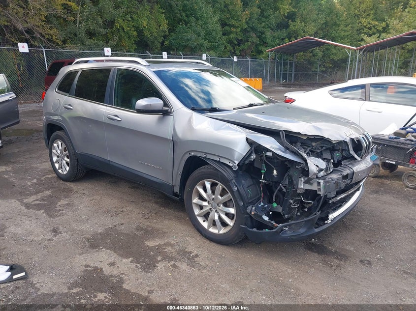 2015 JEEP CHEROKEE LIMITED | 1C4PJMDB5FW662709 | UPCARS