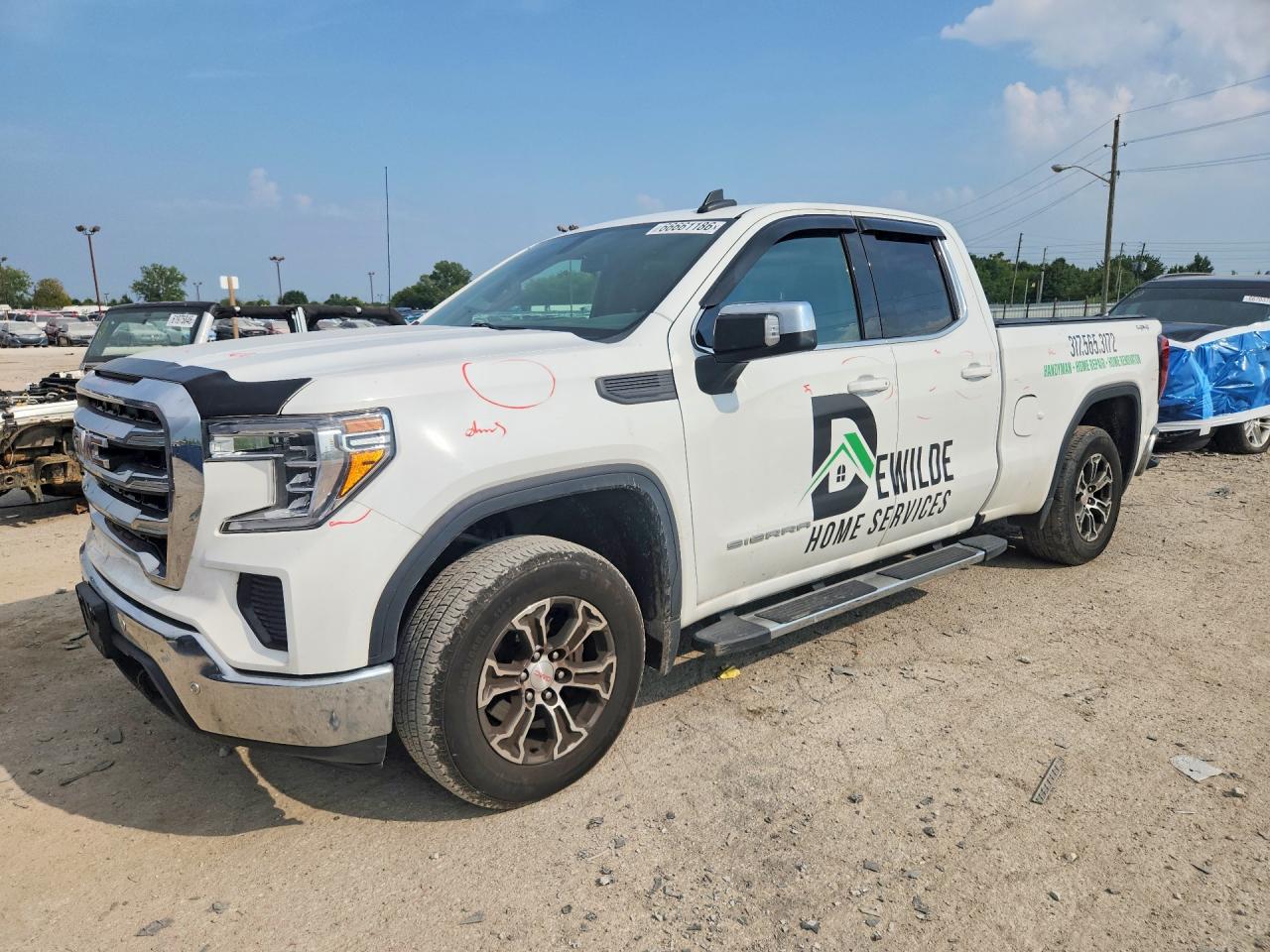 2020 GMC SIERRA K1500 SLE | 1GTR9BEK6LZ280672 | UPCARS