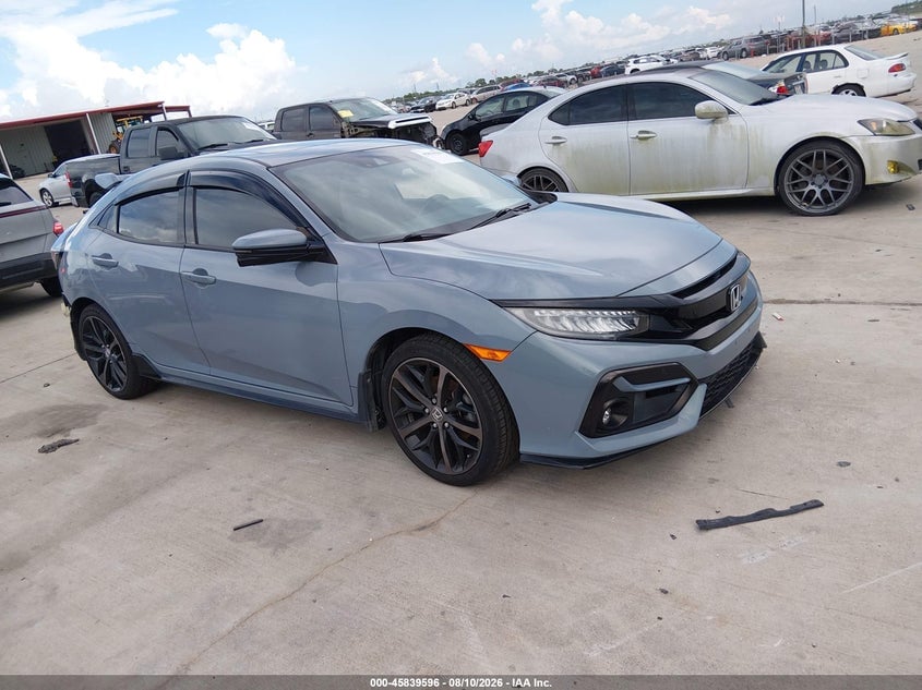 2021 HONDA CIVIC SPORT TOURING | SHHFK7G97MU203569 | UPCARS