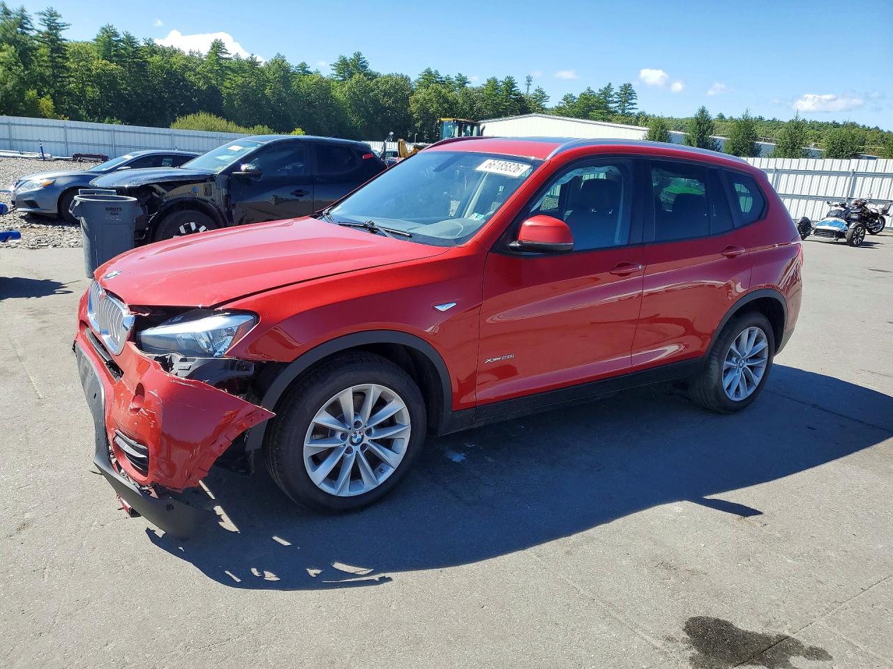 2015 BMW X3 XDRIVE28I | 5UXWX9C55F0D52518 | UPCARS