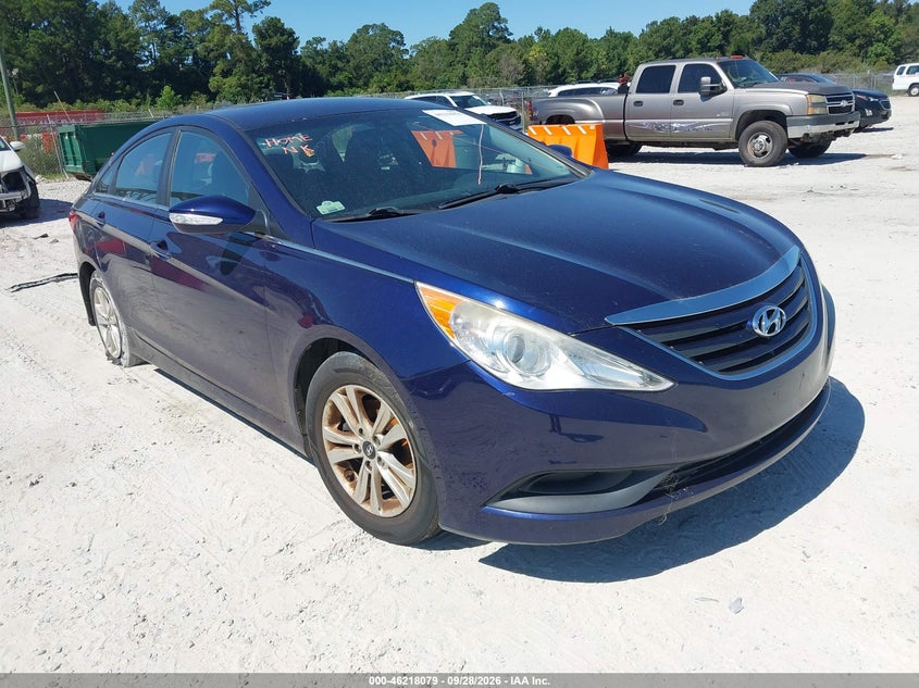 2014 HYUNDAI SONATA GLS | 5NPEB4AC0EH893572 | UPCARS