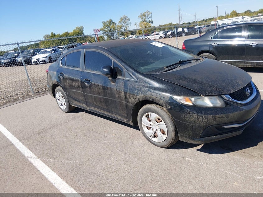 2013 HONDA CIVIC LX | 19XFB2F58DE059815 | UPCARS